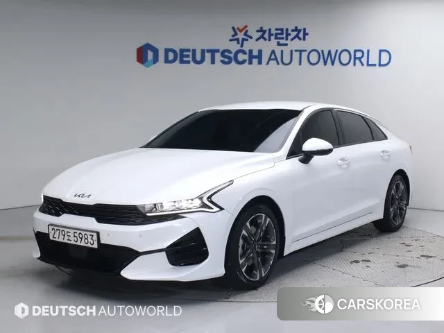 Kia K5 3rd generation 2021 Белый из Кореи