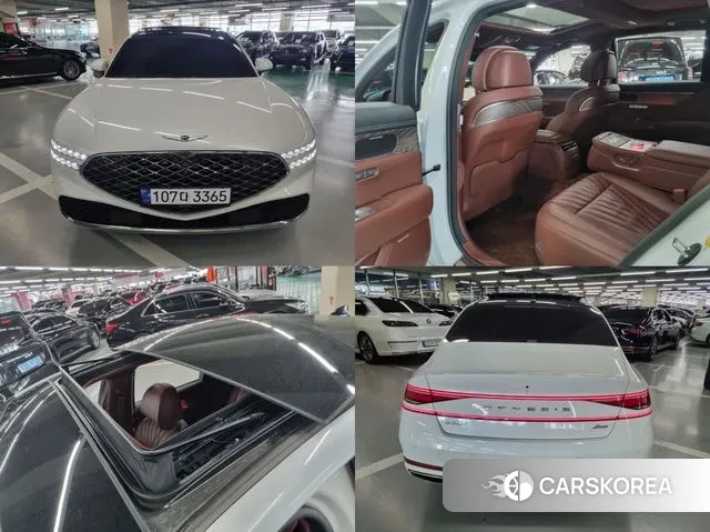 Genesis G90 (RS4) 2022 Белый из Кореи