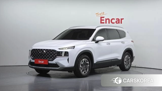 Hyundai The New Santa Fe 2022 Белый из Кореи