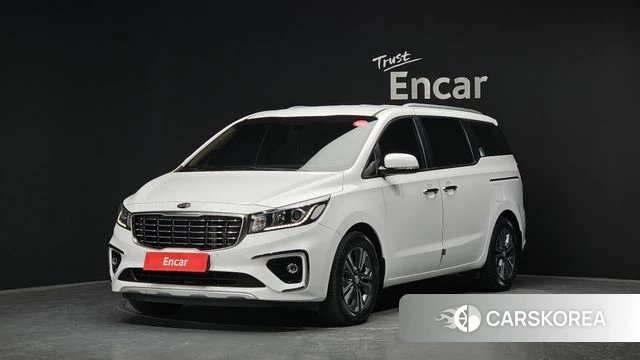 Kia The New Carnival 2019 Белый из Кореи