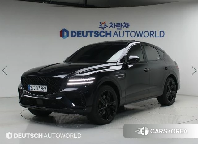 Genesis GV80 Coupe 2025 Черный из Кореи