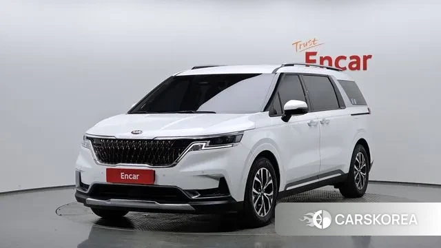 Kia Carnival 4th generation 2021 Белый из Кореи