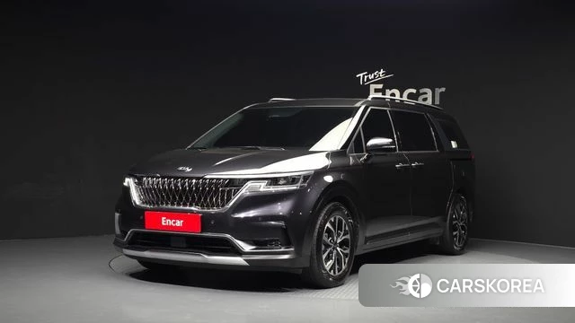 Kia Carnival 4th generation 2020 Серый из Кореи