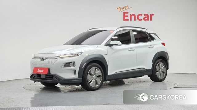 Hyundai Kona Electric 2020 Белый из Кореи