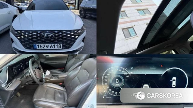 Hyundai The New Grandeur IG 2020 Белый из Кореи