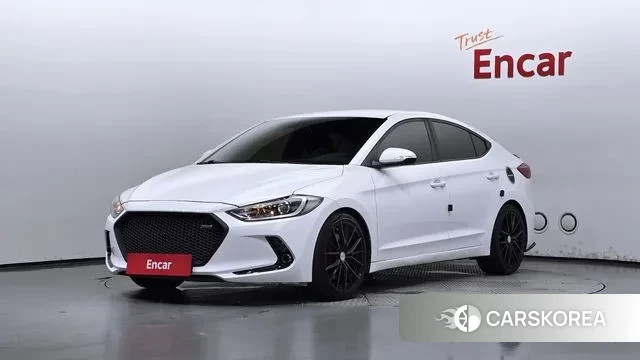 Hyundai Avante AD 2018 Белый из Кореи