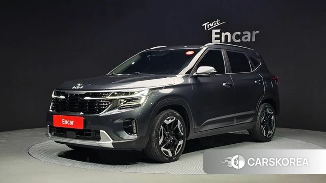 Kia The New Seltos 2023 Серый из Кореи