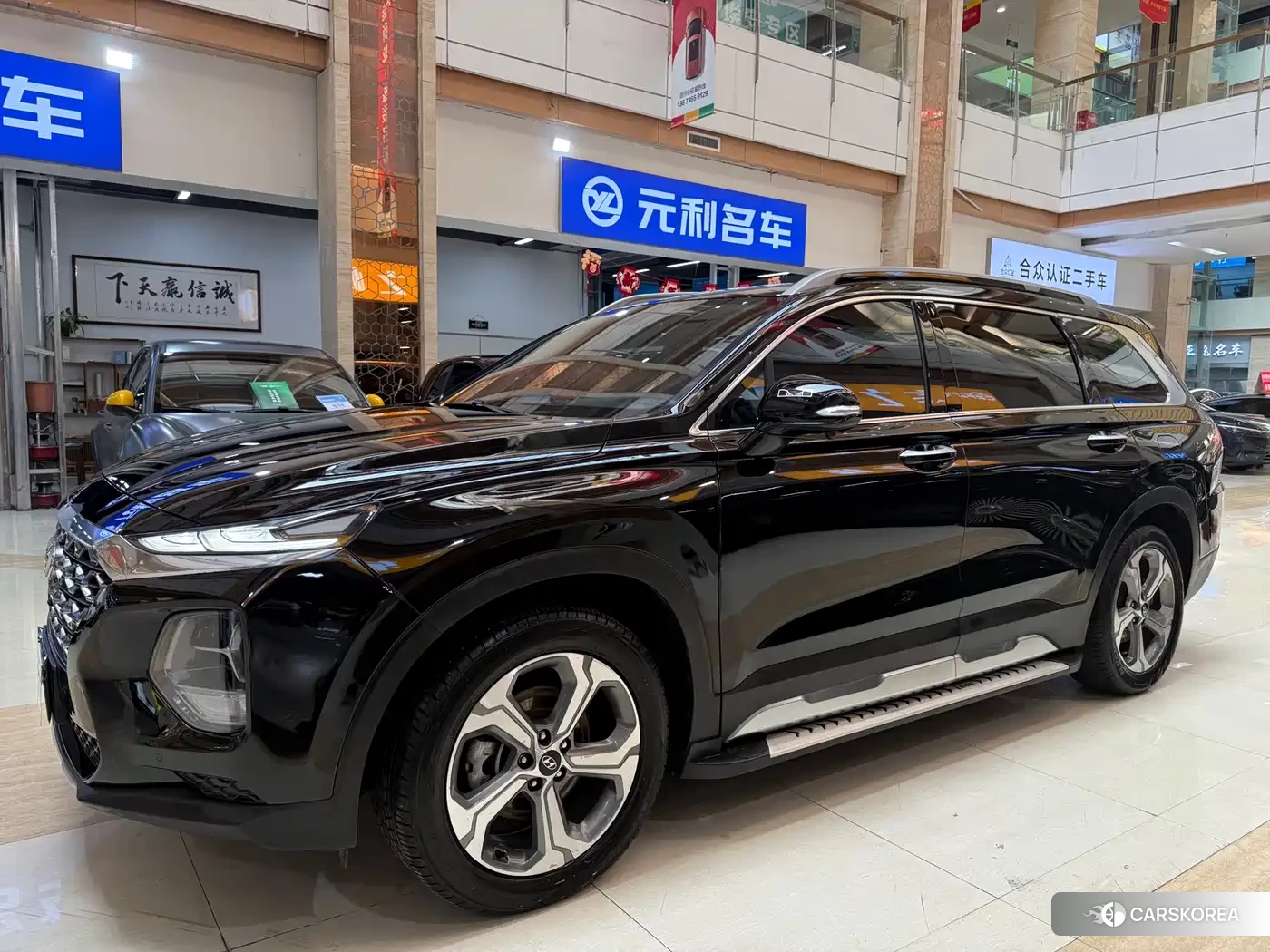 Hyundai Santa Fe 2021 Черный из Китая