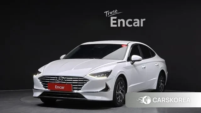 Hyundai Sonata Hybrid (DN8) 2021 Белый из Кореи