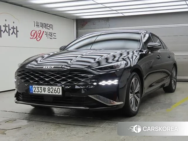 Kia K8 Hybrid 2023 Черный из Кореи