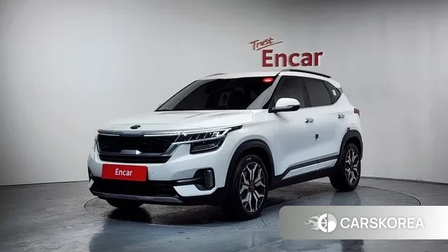 Kia Seltos 2021 Белый из Кореи