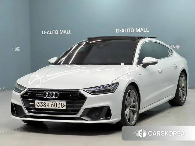 Audi A7 (4K) 2020 Белый из Кореи