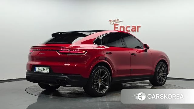 Porsche Cayenne (PO536) 2021 Красный из Кореи