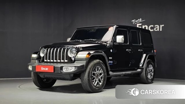 Jeep Wrangler (JL) 2023 Черный из Кореи