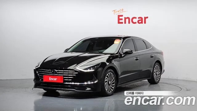 Hyundai Sonata Hybrid (DN8) 2021 Черный из Кореи