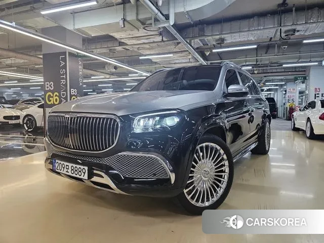 Mercedes-Benz GLS - Class X167 2022 Черный двухцветный из Кореи