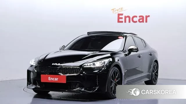Kia Stinger Meister 2022 Черный из Кореи