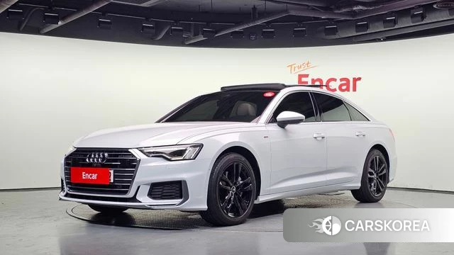 Audi A6 (C8) 2021 Белый из Кореи