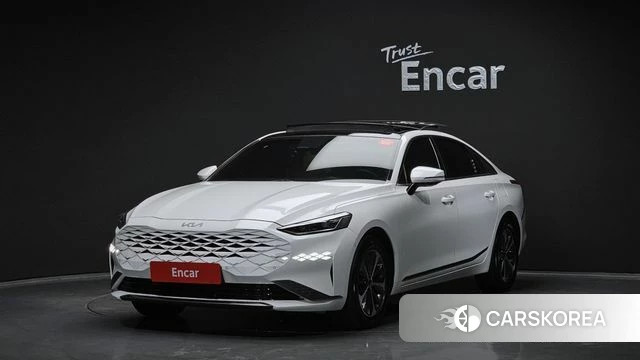 Kia K8 Hybrid 2022 Белый из Кореи