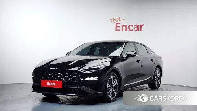 Kia K8 Hybrid 2021 Черный из Кореи