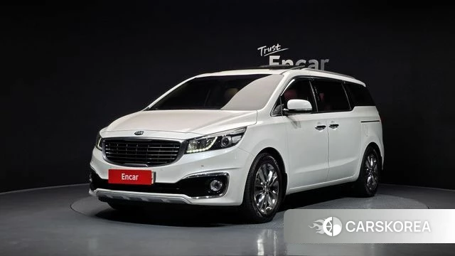 Kia All New Carnival 2018 Белый из Кореи