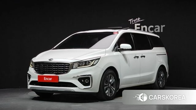 Kia The New Carnival 2018 Белый из Кореи