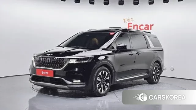 Kia Carnival 4th generation 2023 Черный из Кореи