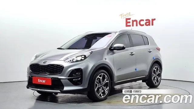 Kia Sportage The Bold 2019 Серебристо-серый из Кореи