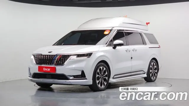 Kia Carnival 4th generation 2021 Белый из Кореи