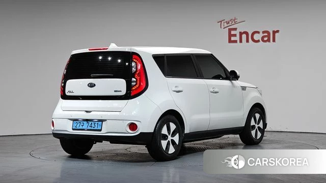Kia Soul EV 2018 Белый из Кореи