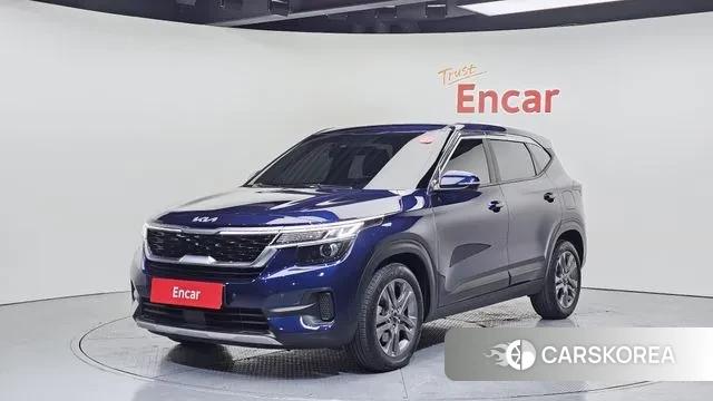 Kia Seltos 2022 Синий из Кореи