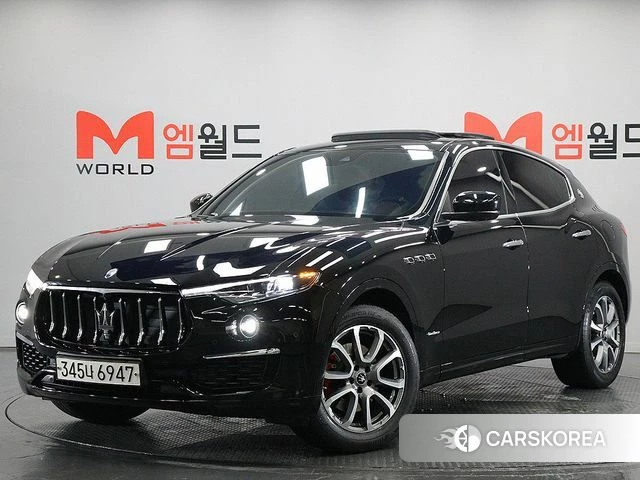 Maserati Levante 2020 Черный из Кореи