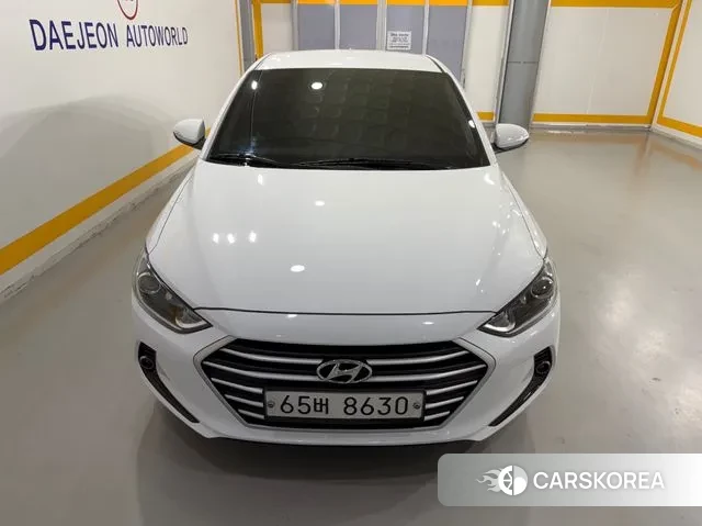 Hyundai Avante AD 2018 Белый из Кореи