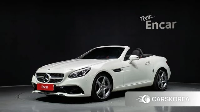 Mercedes-Benz SLC-Class R172 2018 Белый из Кореи