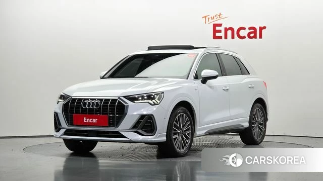 Audi Q3 (F3) 2022 Белый из Кореи
