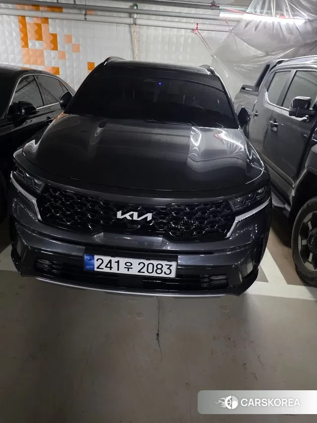 Kia Sorento 4th Generation 2023 Серый из Кореи