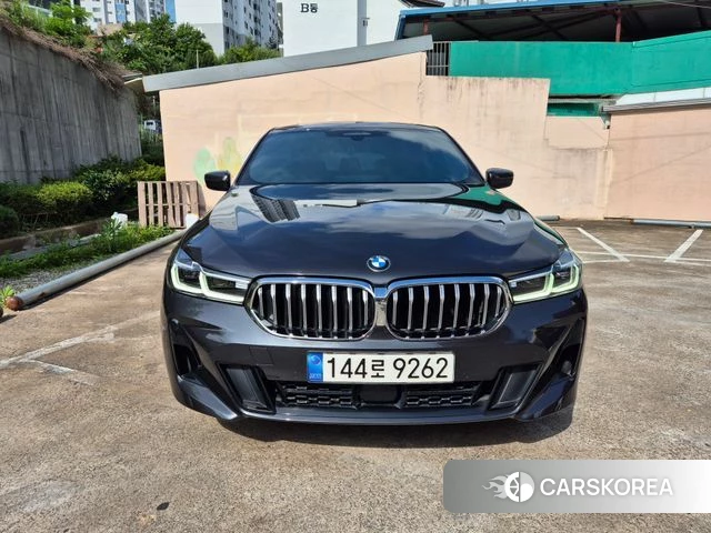 BMW 6 Series GT (G32) 2022 Черный двухцветный из Кореи