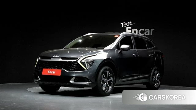 Kia Sportage 5th Generation Hybrid 2022 Серый из Кореи