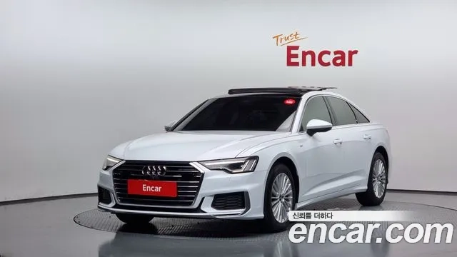 Audi A6 (C8) 2021 Белый из Кореи