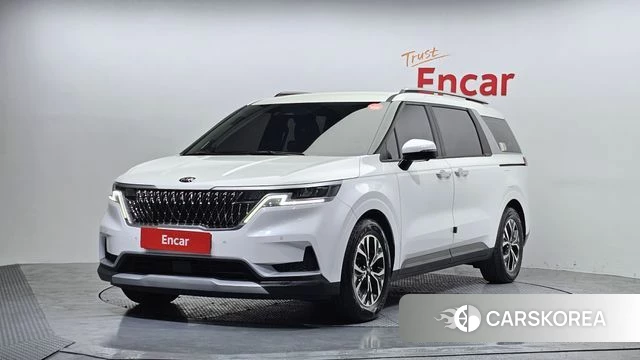 Kia Carnival 4th generation 2021 Белый из Кореи