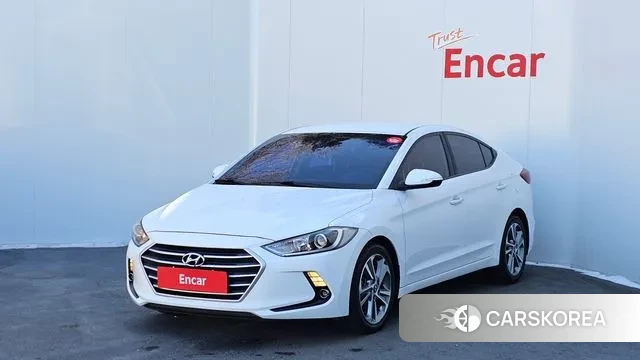 Hyundai Avante AD 2018 Белый из Кореи