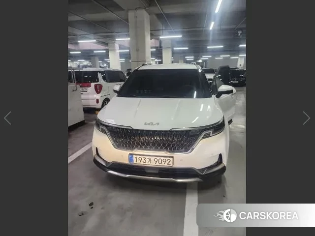 Kia Carnival 4th generation 2023 Белый из Кореи