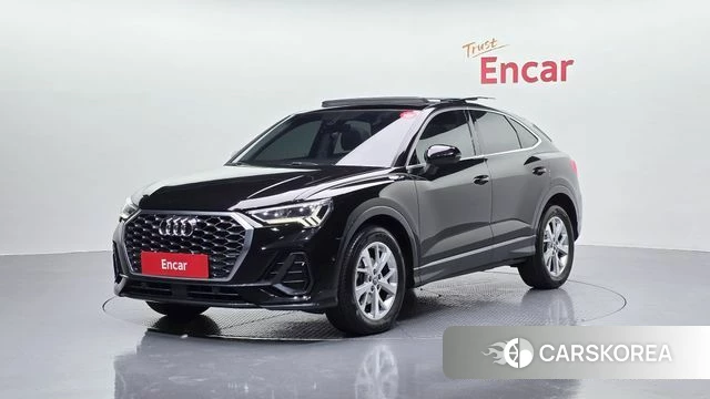 Audi Q3 (F3) 2020 Черный из Кореи