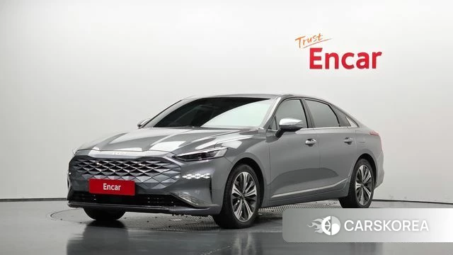 Kia K8 Hybrid 2022 Серебристо-серый из Кореи