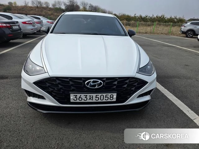 Hyundai Sonata (DN8) 2022 Белый из Кореи