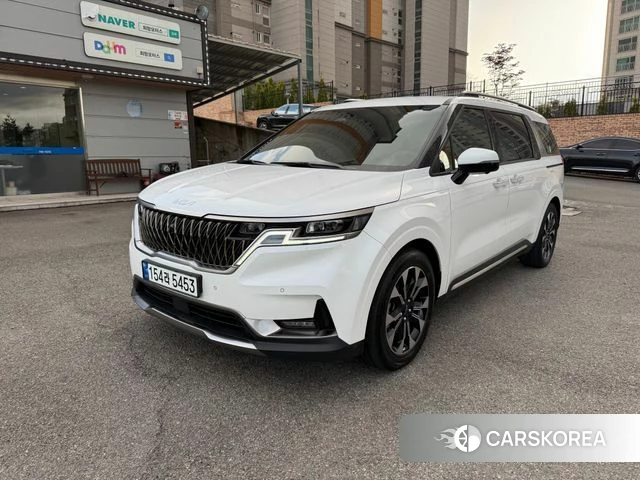 Kia Carnival 4th generation 2021 Белый из Кореи