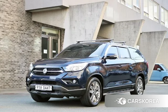 Ssangyong Rexton Sports 2018 Синий из Кореи