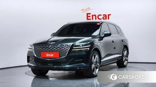 Genesis GV80 2022 Темно-зеленый из Кореи