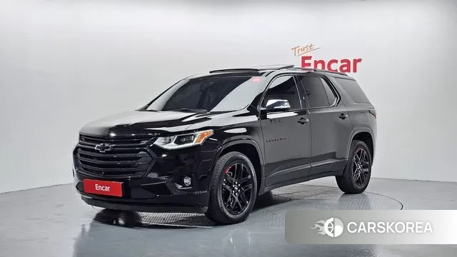 Chevrolet (GM Daewoo) Traverse 2021 Черный из Кореи