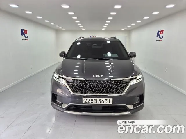 Kia Carnival 4th generation 2023 Серый из Кореи